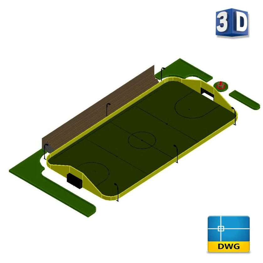 Football Field 3D